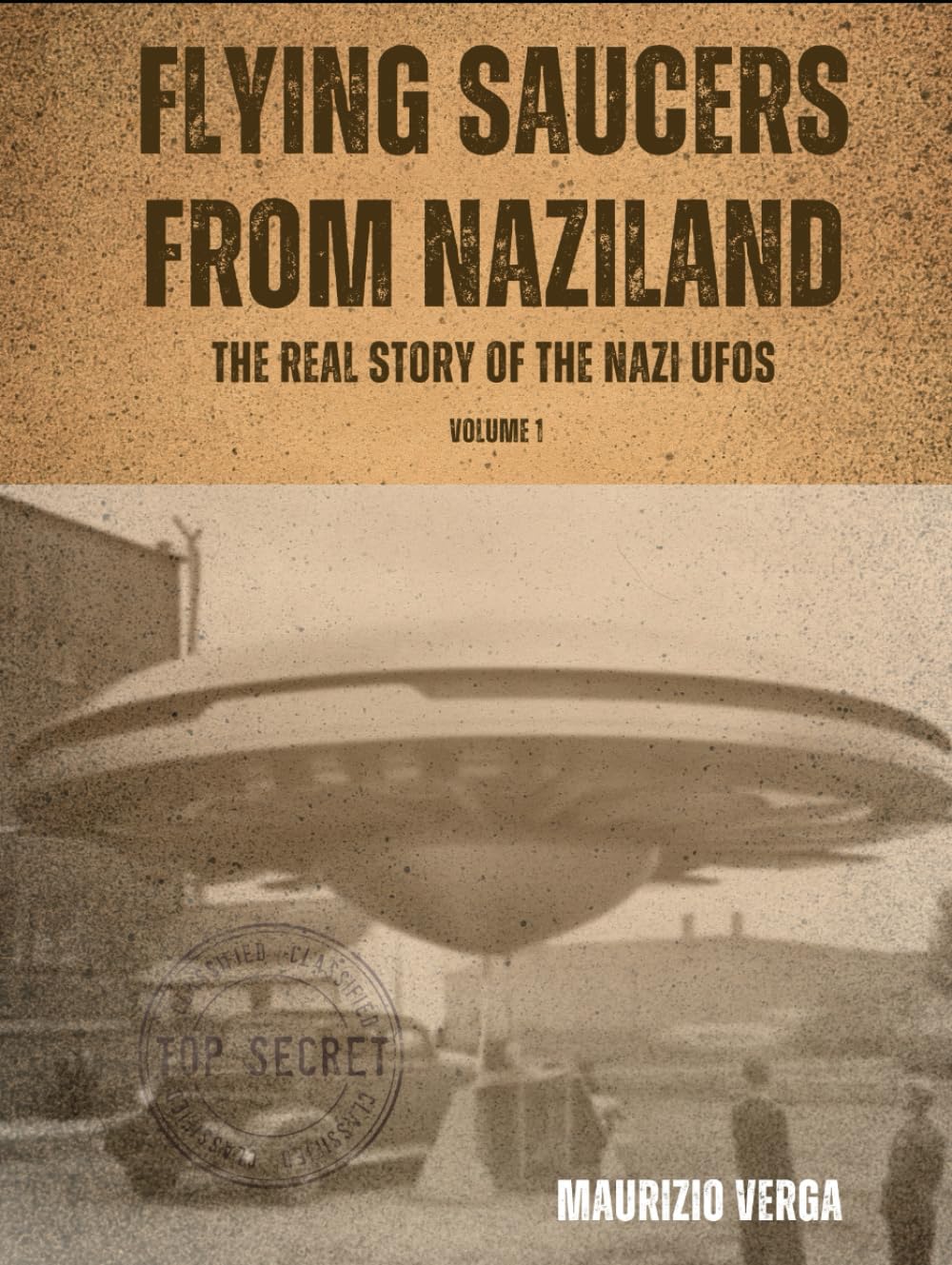 Flying Saucers from Naziland — Book Cover